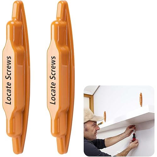 moonoom 2 Pcs Stud Finder Magnet, Powerful Magnetic Stud Detector, Compact Wall Metal Finder Tool for Drywall Construction Marking and Mounting