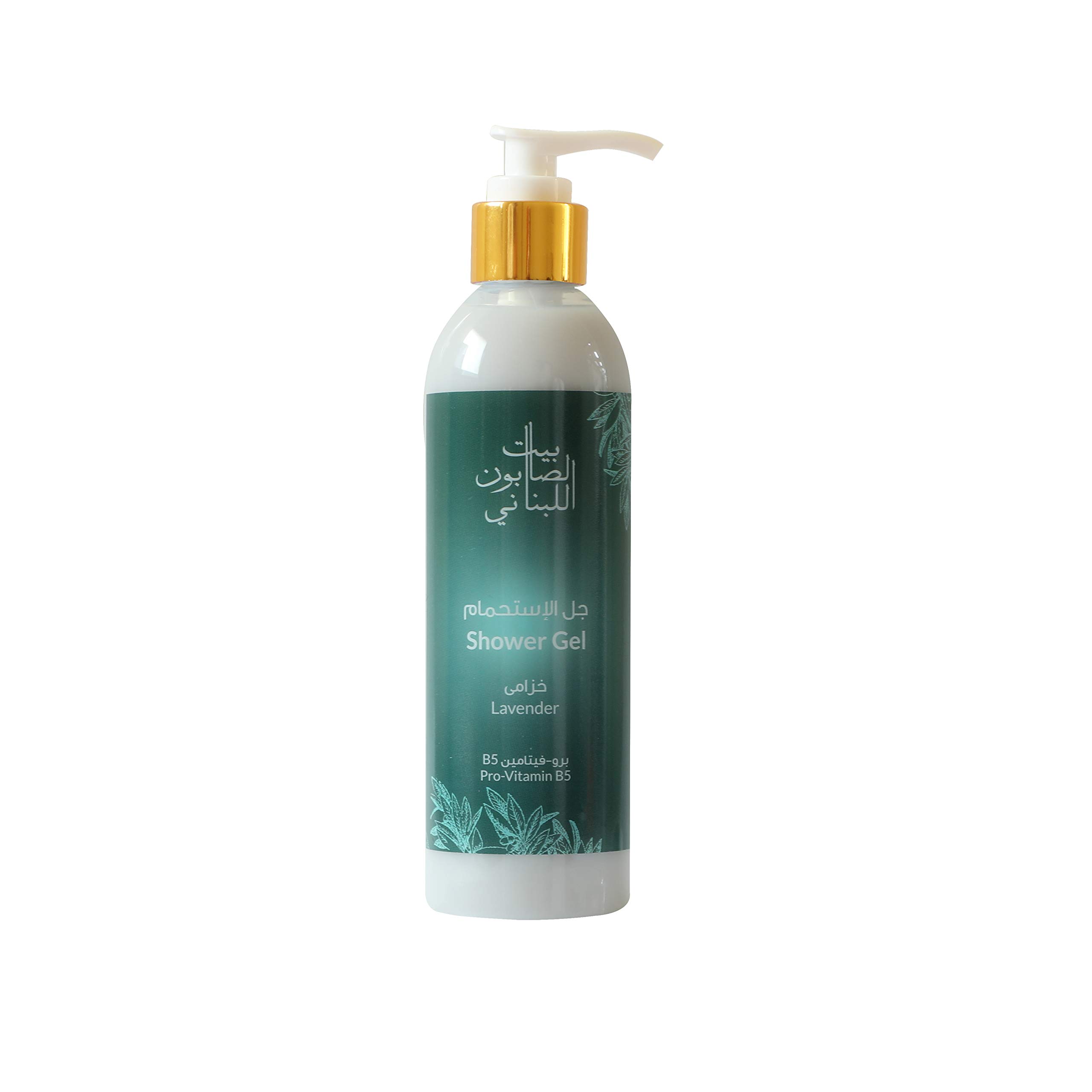 Bayt Al Saboun Al LoubnaniLavender Shower Gel with Pro-Vitamin B5, 250 ml