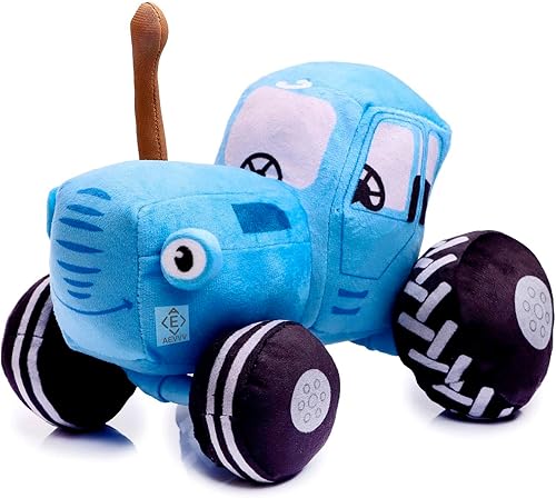 AEVVV Tractor azul de dibujos animados ruso Sinij Tractor 8" (20cm)