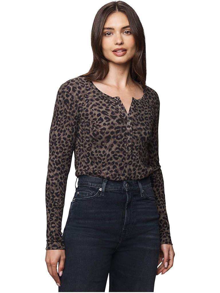 Animal Print Splendid Leo Forever Henley