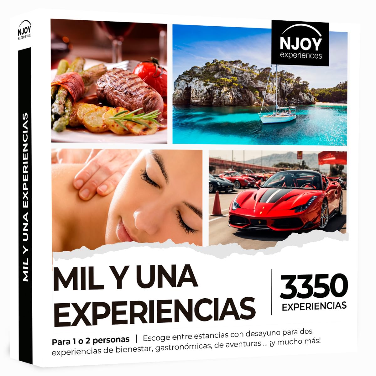 Caja Regalo MIL Y UNA EXPERIENCIAS - Idea de Regalo – Actividades o estancias para 1 o 2 Personas