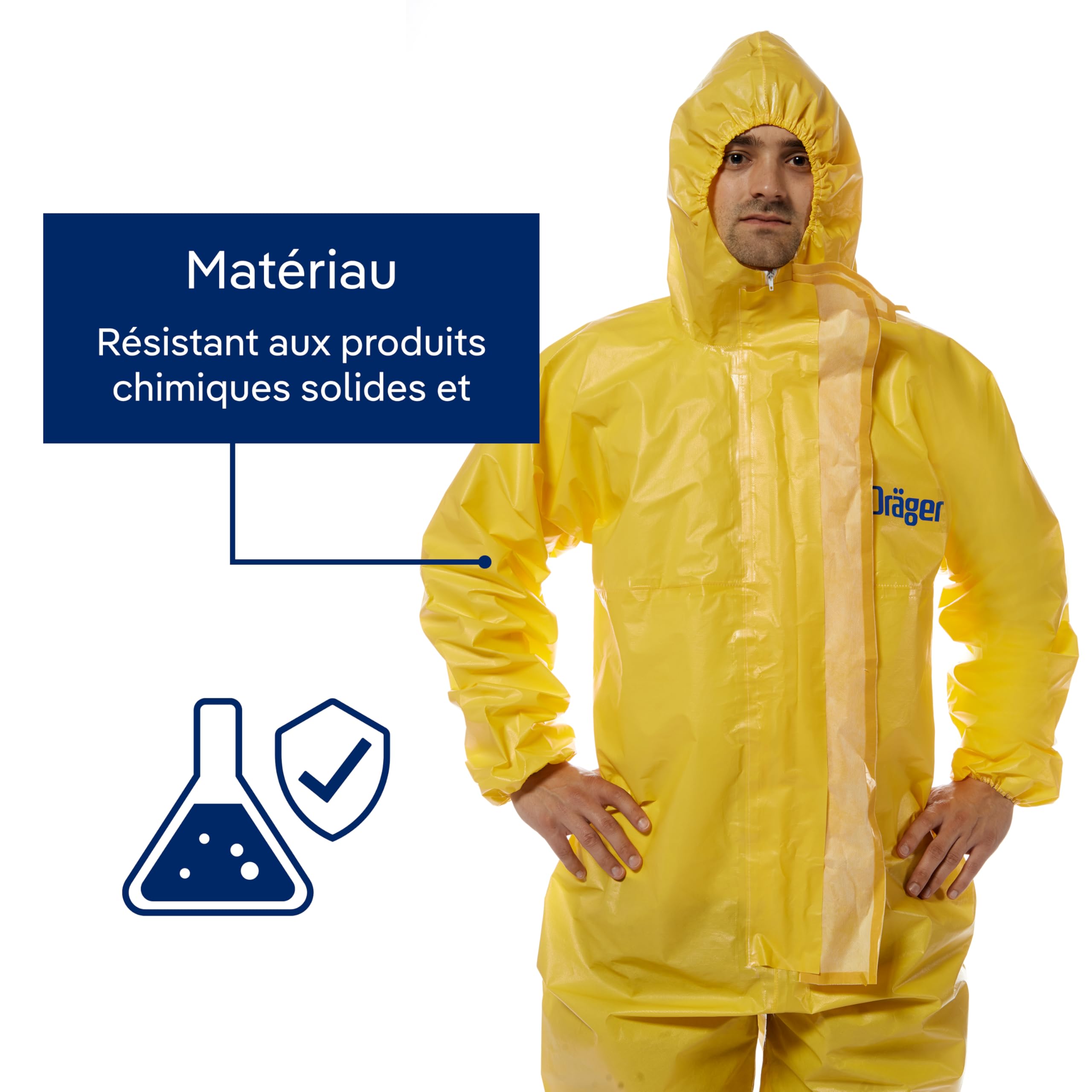 Dräger Ssc 4400 Cpm Combinaison de protection Mixte