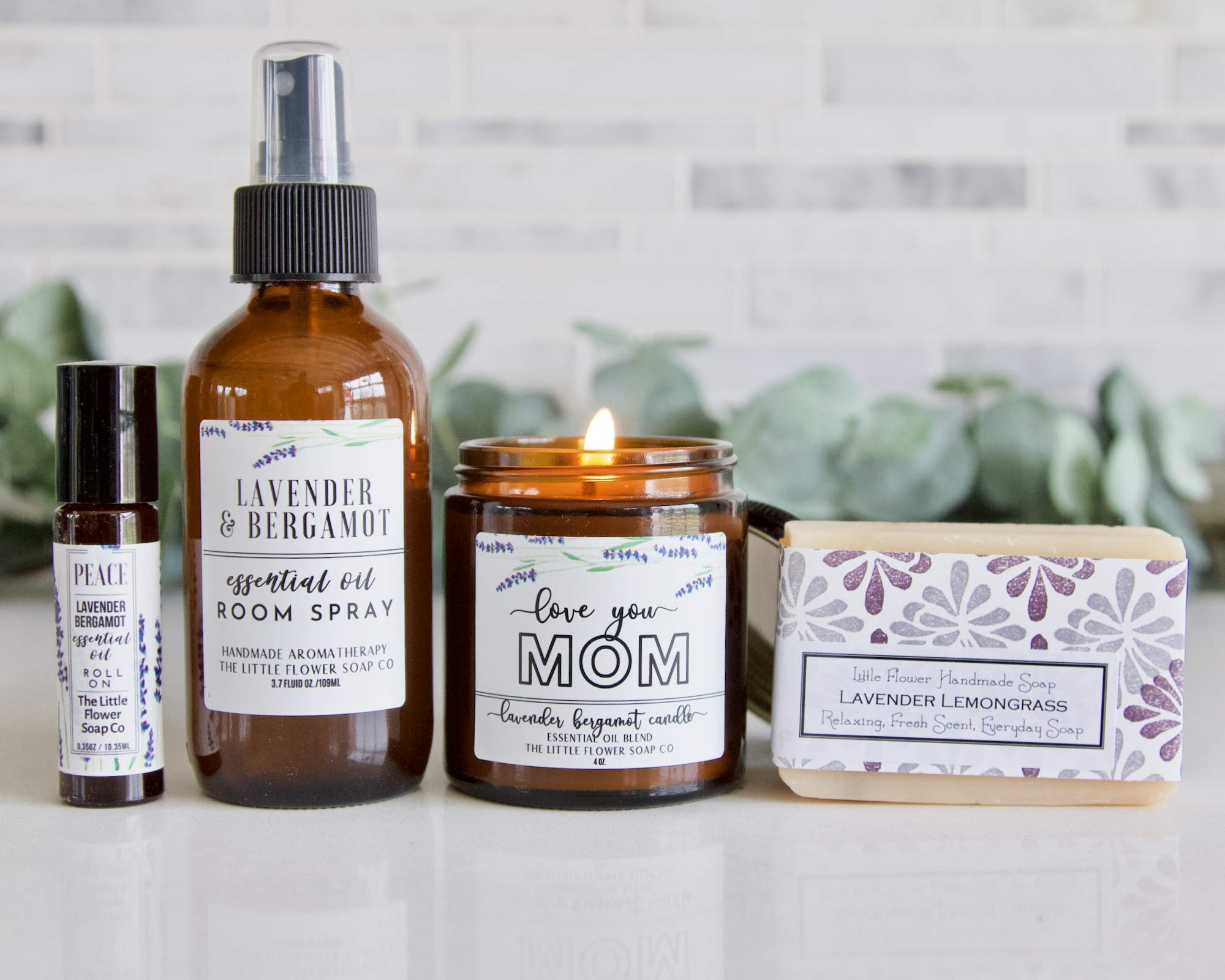 Cedar and Amber Soap and Lotion Set