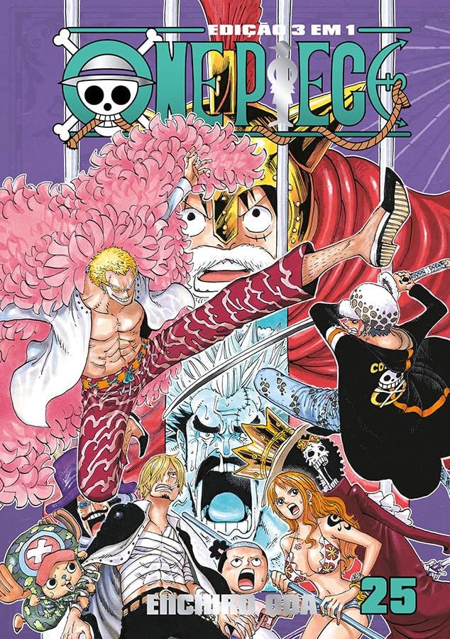 One Piece 3 em 1 Vol. 25 | Amazon.com.br
