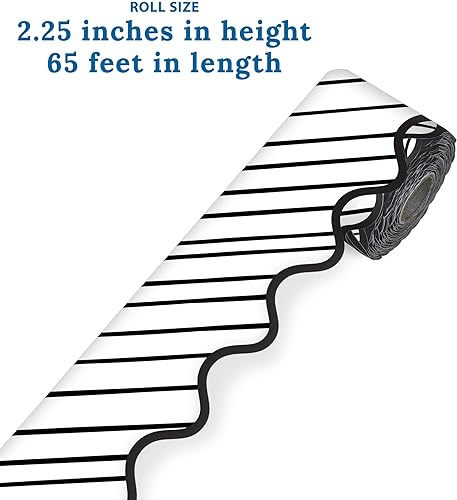 Vista 200 de Carson Dellosa Grow Together - Bordes de madera clara para tablón de anuncios de 65 pies, 1 rollo de ribete natural para pizarra blanca, corcho