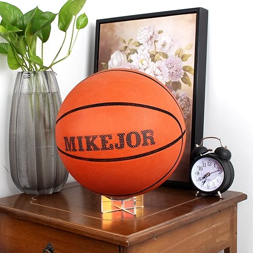 Miniatura 5 de Soporte de exhibición de acrílico para pelotas de fútbol, baloncesto, fútbol, voleibol, rugby, deportes, pelotas de almacenamiento, vitrinas de