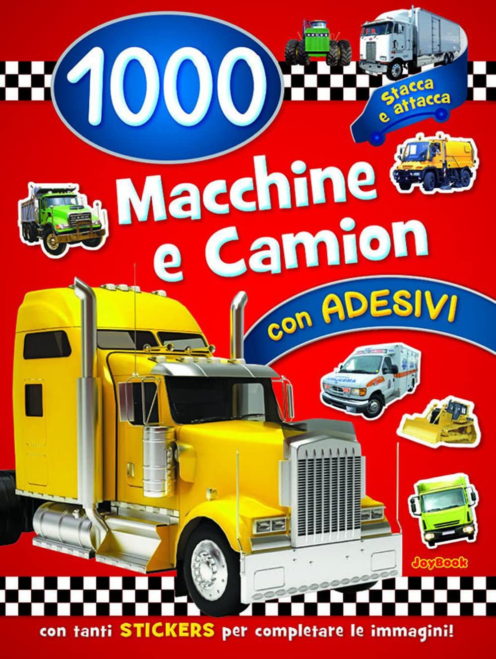 1000 Macchine E Camion. Con Adesivi. Ediz. A Colori - 4