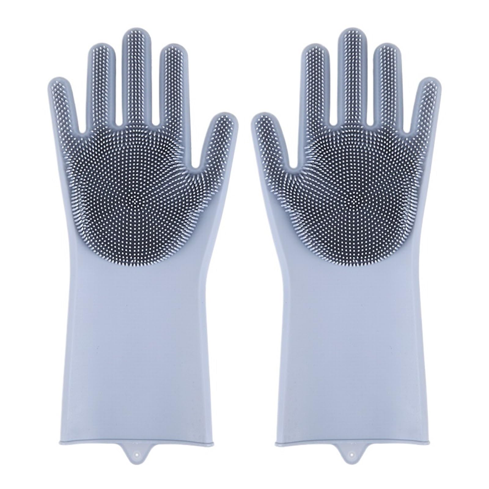 Guantes de aseo para mascotas con diseño de cinco dedos y cabezales densos
