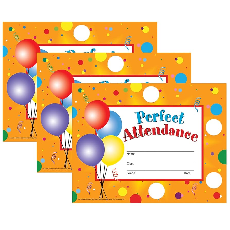 amazon-com-hayes-publishing-perfect-attendance-certificates-reward-seals-30-8-5-x-11-certificates-160-seals-per-set-3-sets-office-products for Perfect Attendance Certificate Free Printable Amazon.com : Hayes Publishing Perfect Attendance Certificates & Reward Seals, 30-8.5