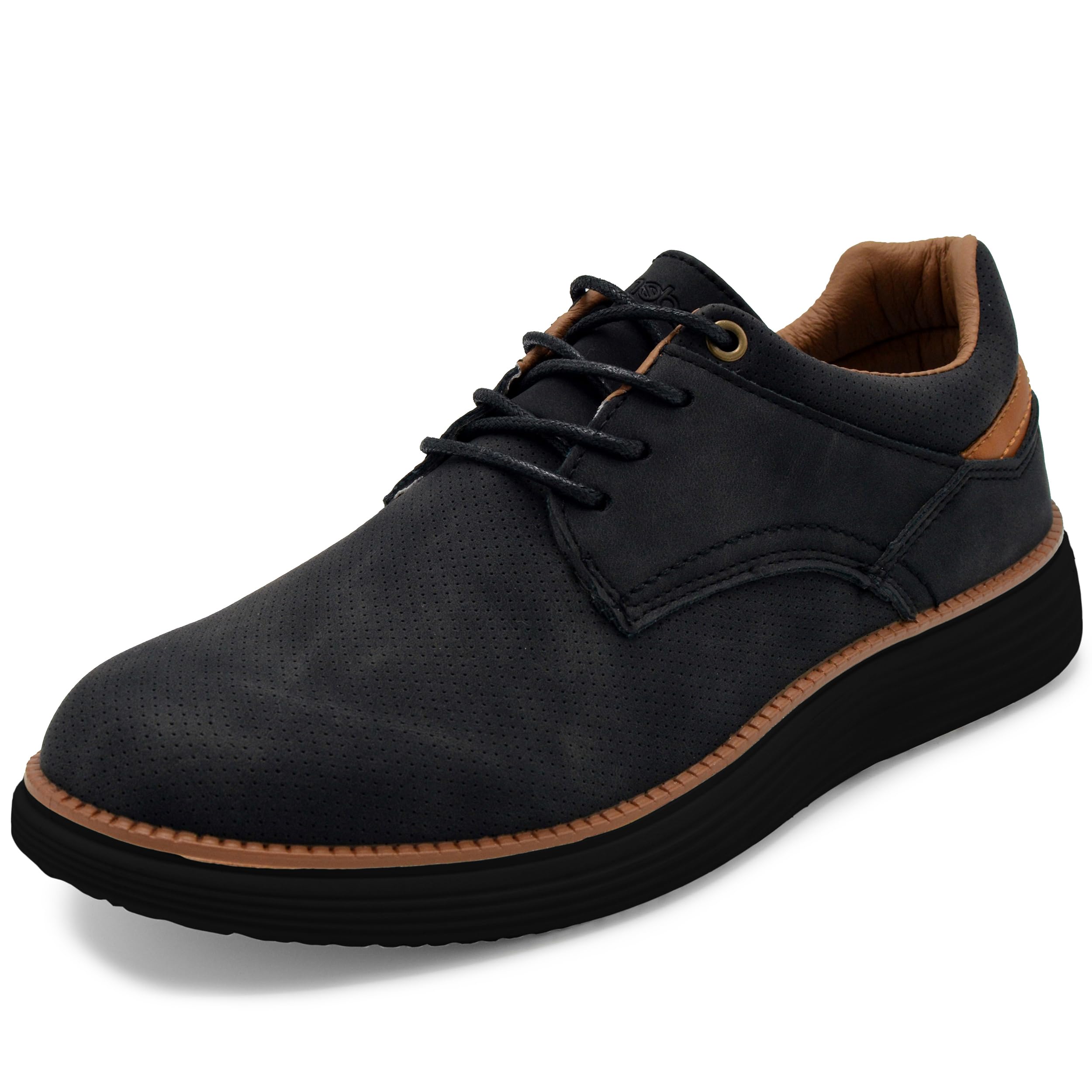 AKADEMIKS Mens Dayton Oxford, Comfortable Footwear for Formal and Casual Wear