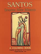 Santos of Spanish New Mexico, A Coloring Book: English and Spanish Text