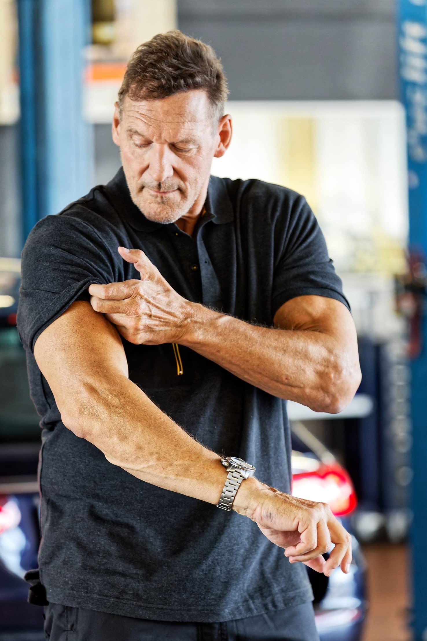 HSW Professional – Kurze Arbeitshose für Herren – Arbeitsshorts/Herren-Shorts/Bermudas mit Werkzeugtaschen – Hochwertige und strapazierfähige Arbeitsbekleidung für den Sommer