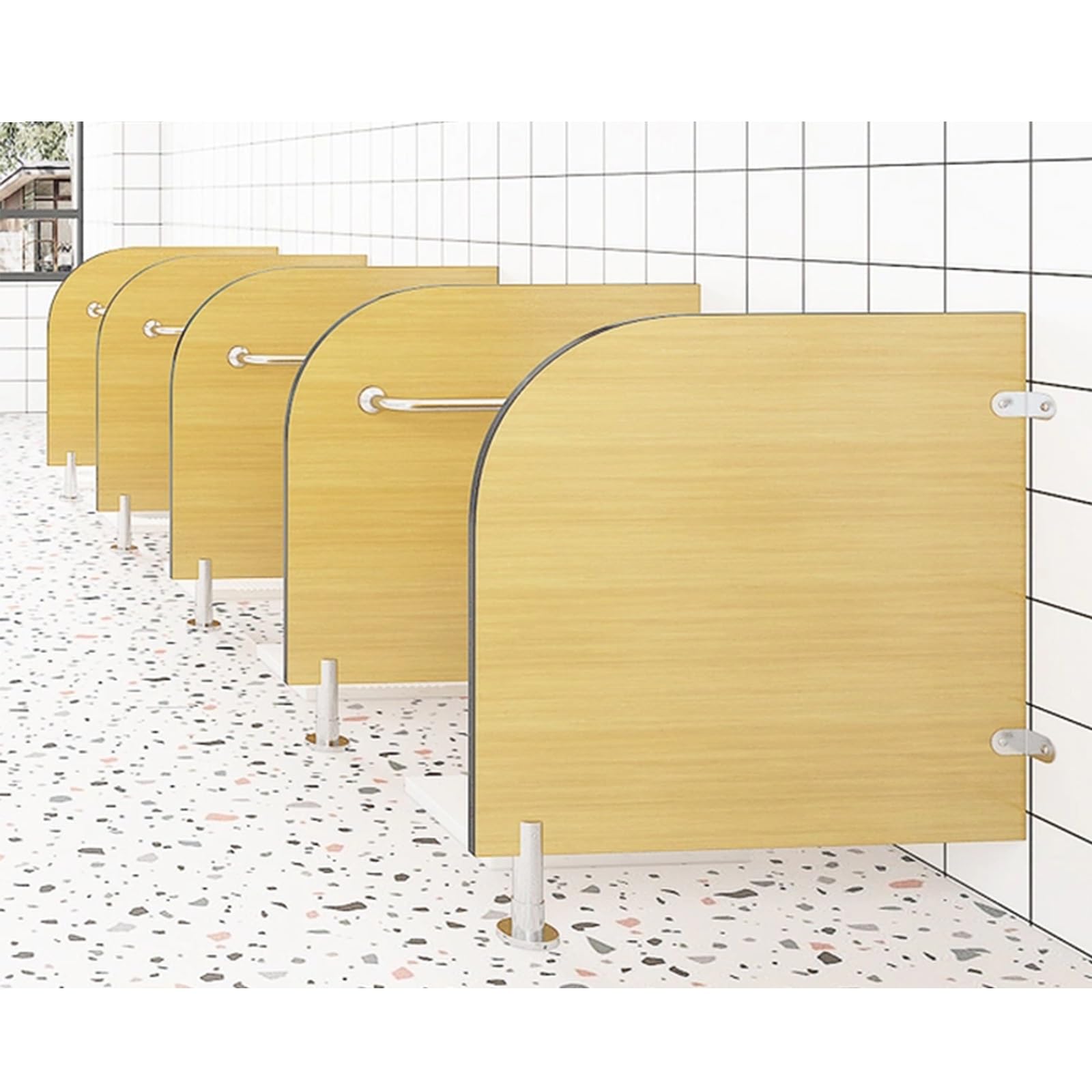 Cloison de séparation pour urinoir Enfant, Panneau de confidentialité, cloison pour Hommes, séparateur de Protection au Sol, cloison déflectrice pour urinoir, Convient aux écoles
