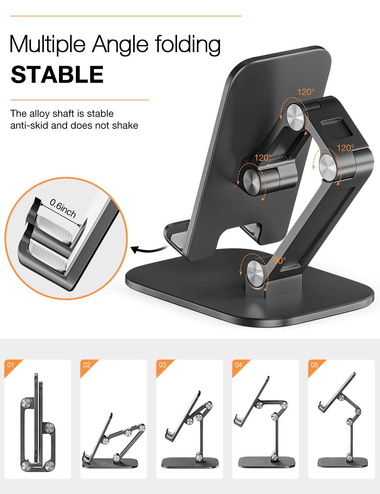 Support Pliable Pour Téléphone Supports De Téléphone Pour Bureau Fiche Technique Et Prix Au Maroc