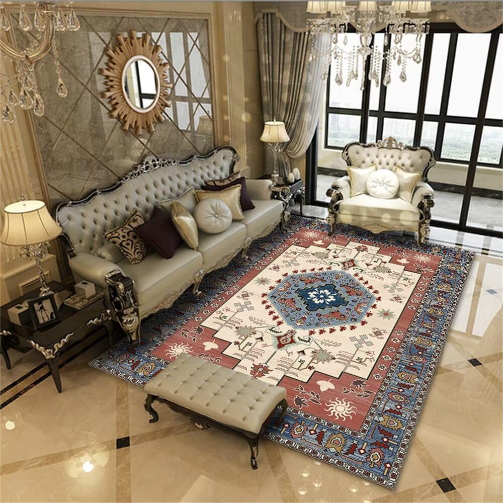 Tapis durable 60x120cm resistant pour deco bureau et protection de sol de salon