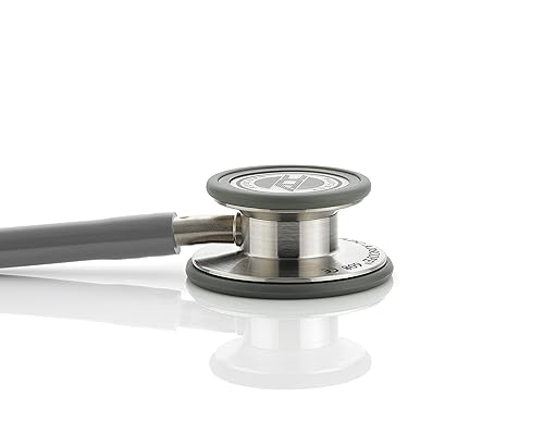 Miniatura 2 de ADC Adscope 608, estetoscopio clínico convertible con tecnología AFD ajustable, para diafragma y abdomen de adultos o diafragma pediátrico, long. 31