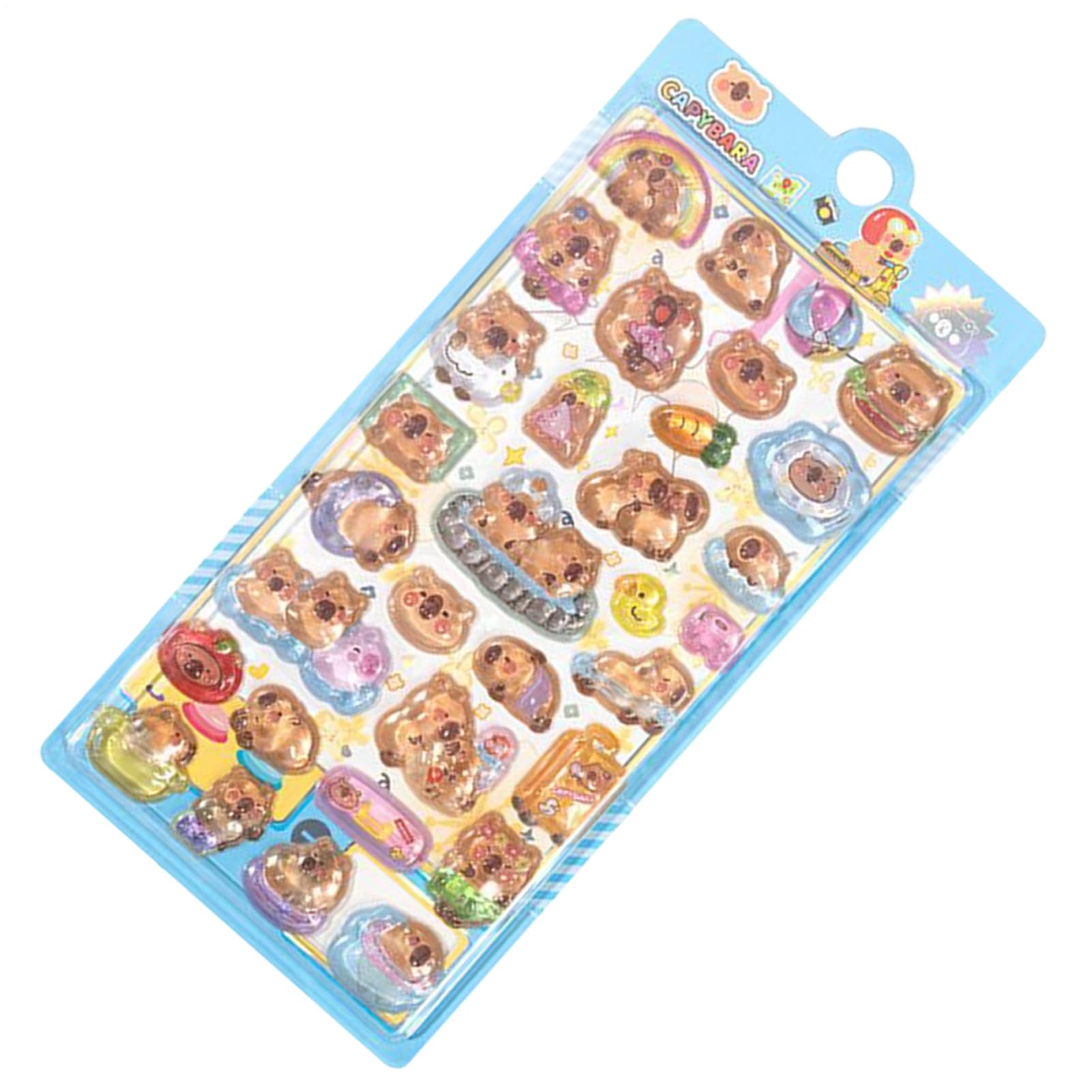 Amazon.co.jp: カピバラドロップ シール, 子供向け 3d ステッカー
