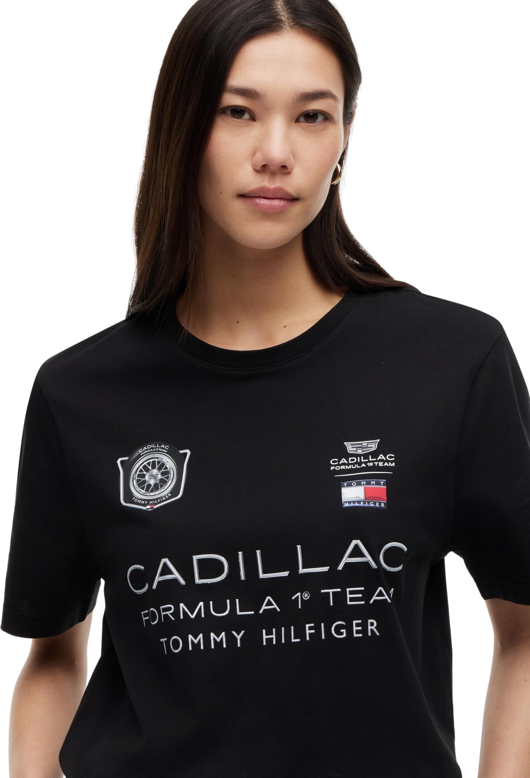 Tommy Hilfiger TH X Cf1 Racing Graphic tee Mn0mn00092 Camisetas Unisex Adulto (Pack de 1)