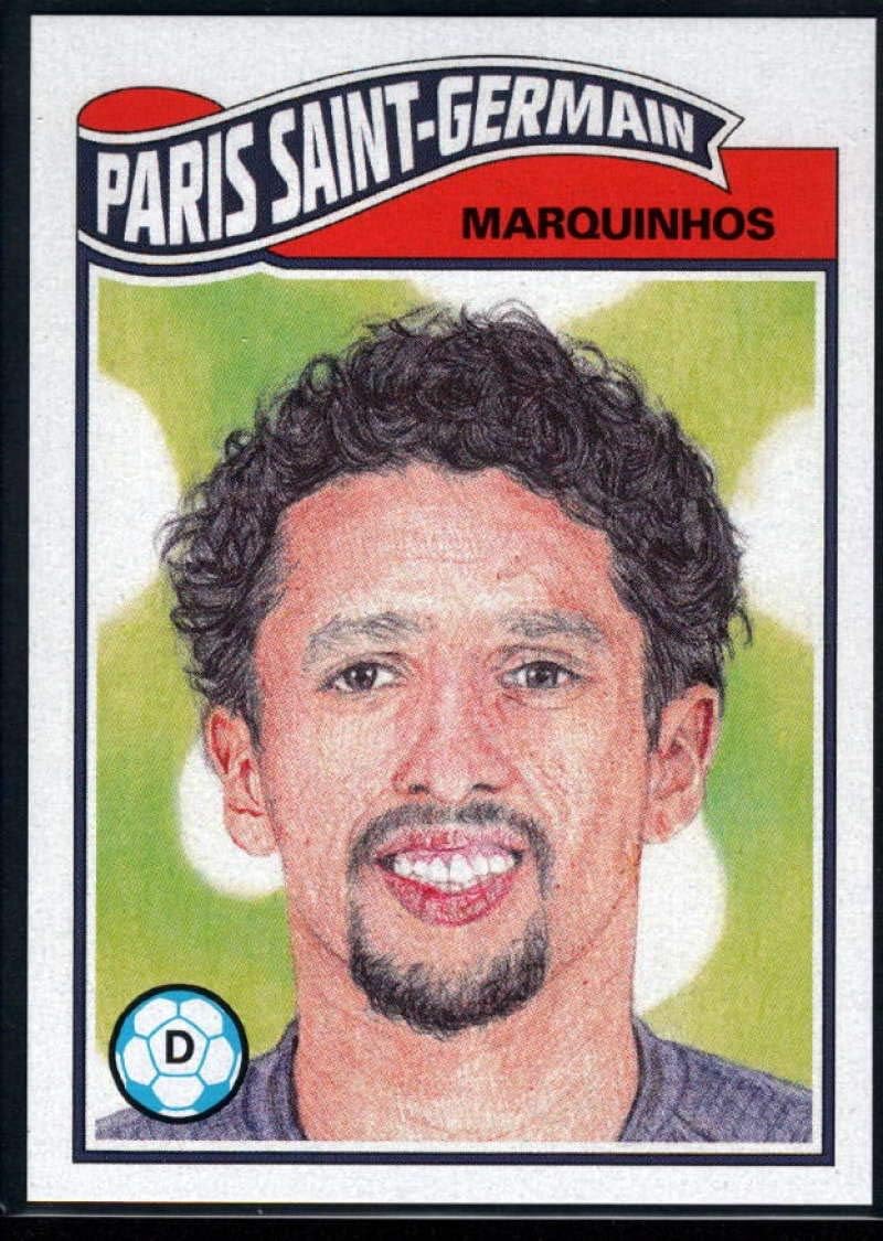 2020 Topps The UCL Living Set UEFA Champions League #108 Marquinhos Paris Saint-Germain Official Soccer Futbol Trading Card LIMITED PRINT RUN (Continuation of 2019 Set)