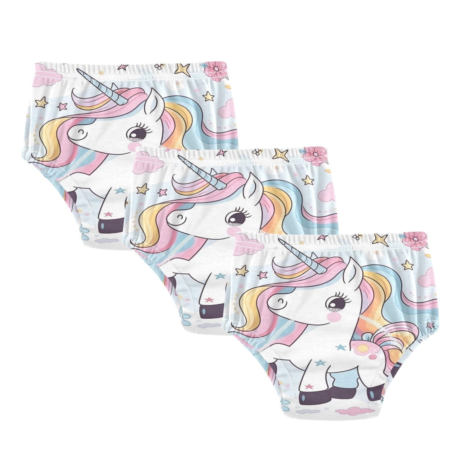 Coikll Cute Horse Toddler Training Underwear Waterproof Baby Pee Pants -5T
