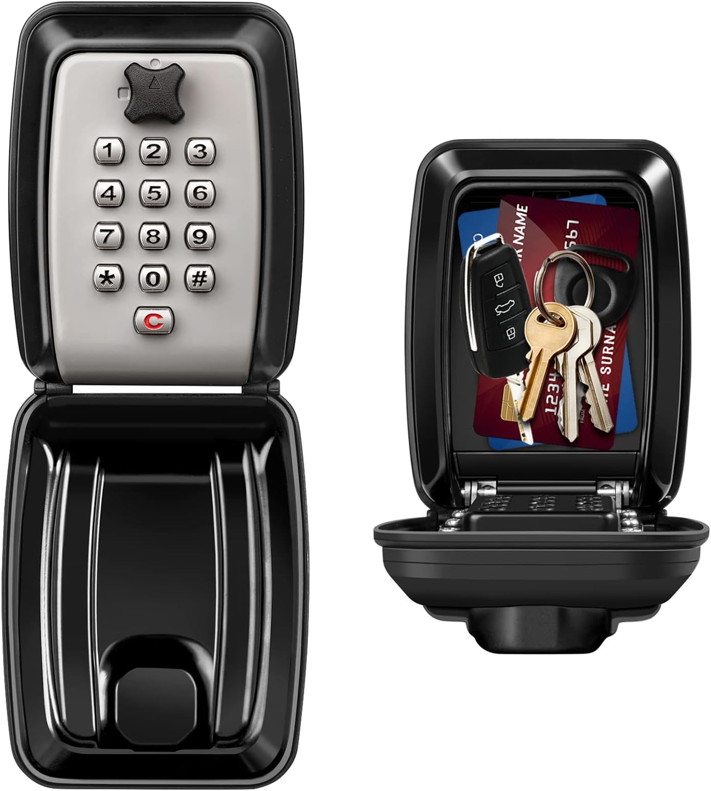 Key Safe Wall Mounted Police Approved,Key Lock Box Outdoor,Large Key