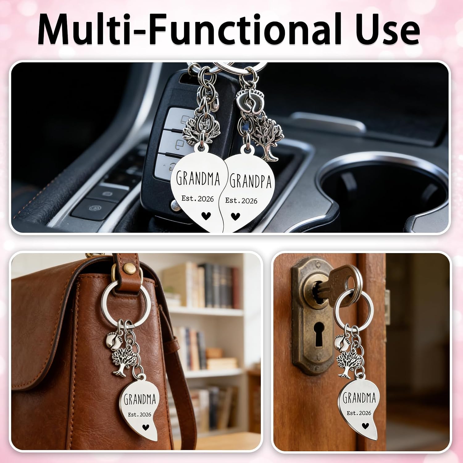 Promoted To Grandparents Gifts Pregnancy Announcement for Grandparents image 3