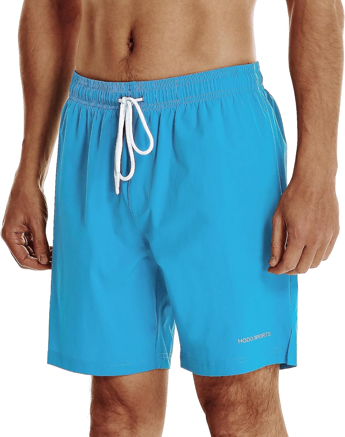 HODOSPORTS Mens Swim Trunks 7" Quick-Dry Swim Shorts with Mesh Lining and Pockets - Image 2