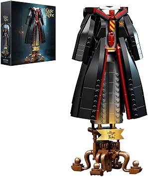 Magic Robe Building Block Set 661 Pcs Magical Wizard Academy Cloak Model Kit for Adults & Teens