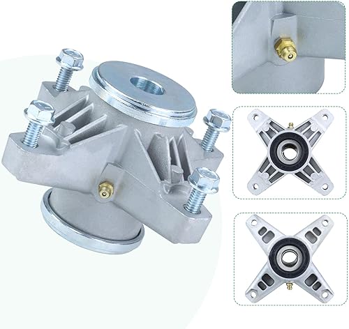 Miniatura 8 de 918-04426 Conjunto de husillo previamente engrasado sustituye al husillo de cubierta Cub Cadet 918-04426, husillo Cub Cadet 918-04426, 918-3129C,