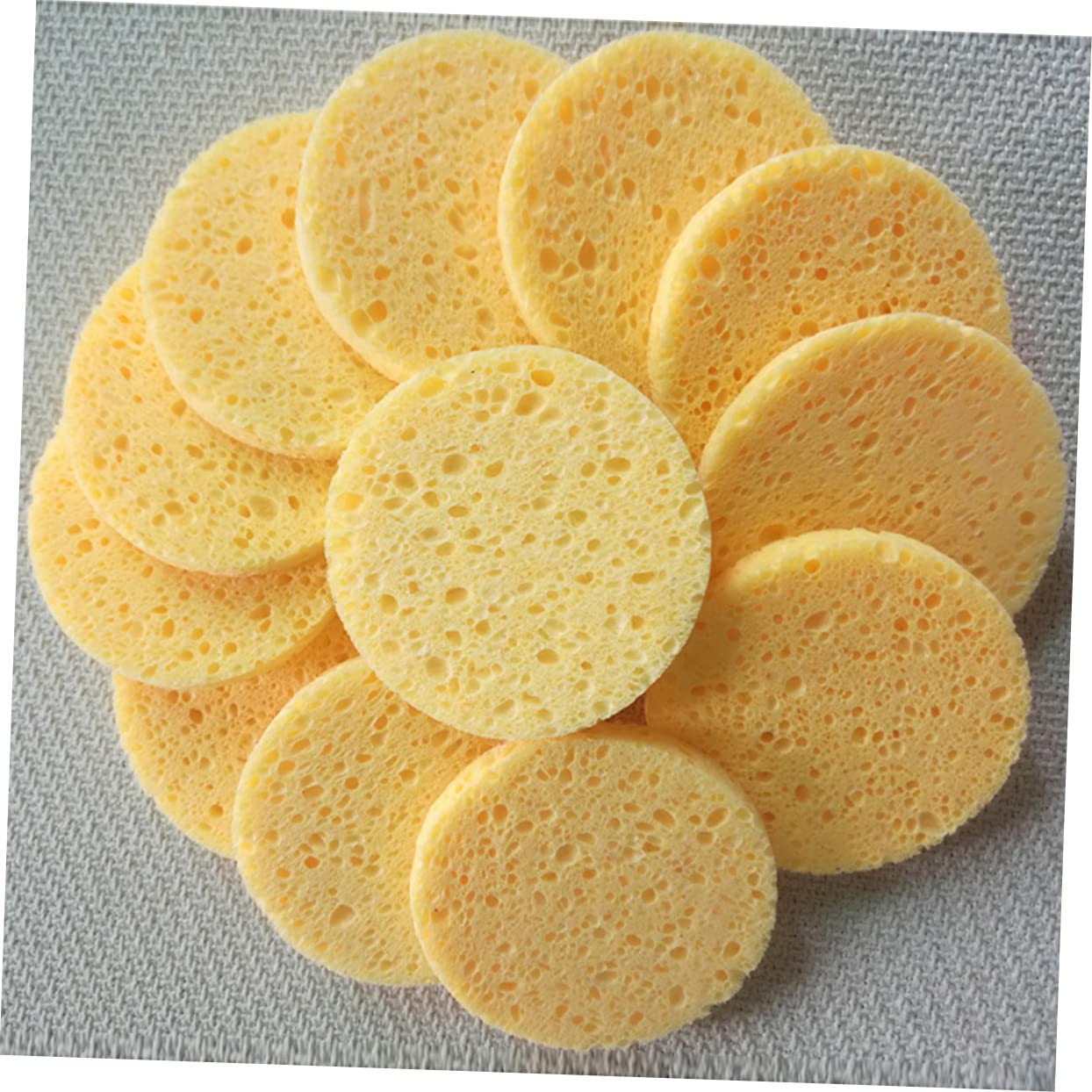 MAGICLULU 100 Stk Gesichtsschwamm make up sponge makeup sponge pezzettino Make-up-Reinigungsmatte natürlicher Schwamm Badeschwamm Make-up-Schwämme Hautpflegeschwamm Gesichtsreinigungsschwamm