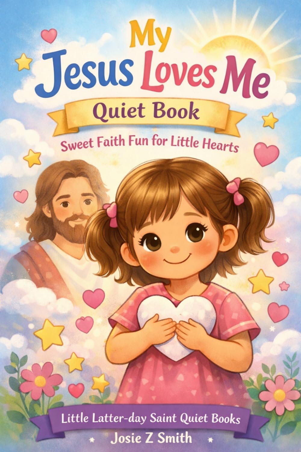 My Jesus Loves Me Quiet Book: Sweet Faith Fun for Little Hearts (Little Latter-day Saint Quiet Books)