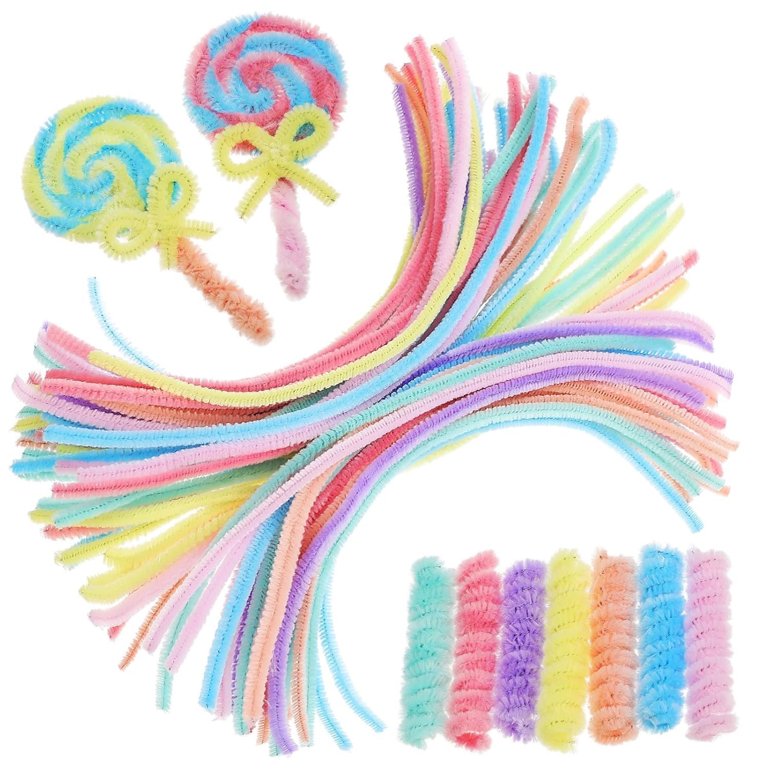 PIPE CLEANER FOR CRAFT (PACK OF 100)-image-44