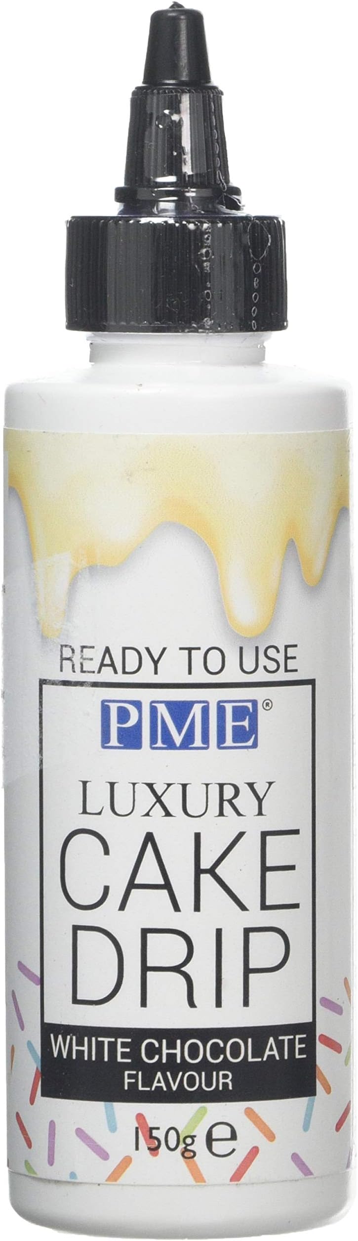 Ready-to-Use Cake Drip and Drizzle – White Chocolate Flavour