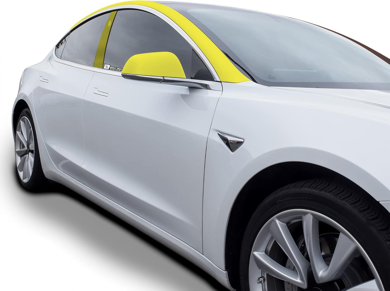 BOGAR TECH DESIGNS - Pre Cut Paint Protection Film Clear Bra PPF Decal Film Kit Compatible with Tesla Model 3 2017-2023