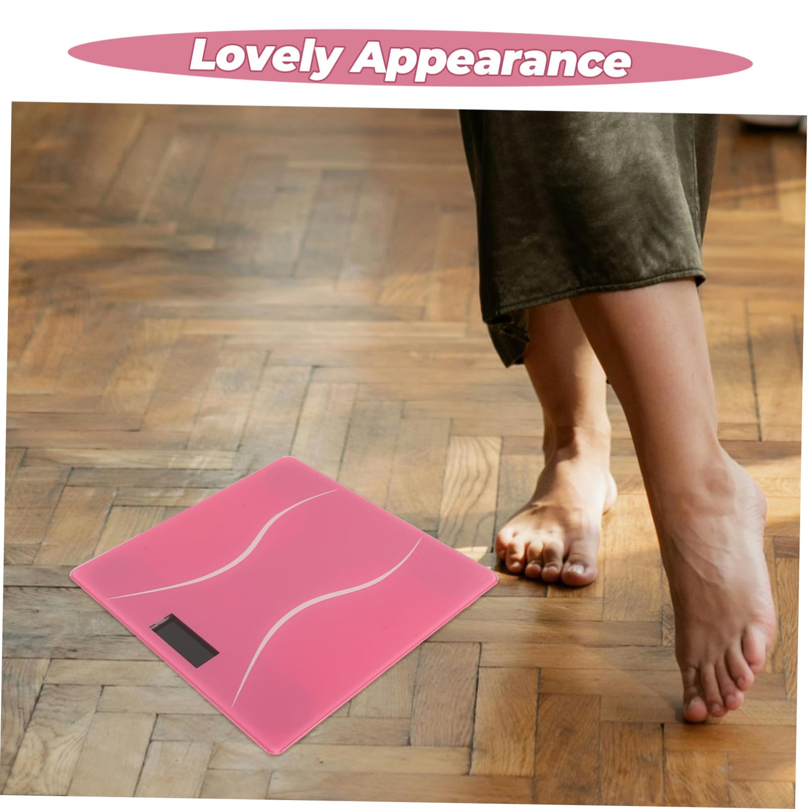 Cabilock Báscula Electrónica Para Mujer Peso Corporal Grasa Músculo Alta Precisión Digital Hogar