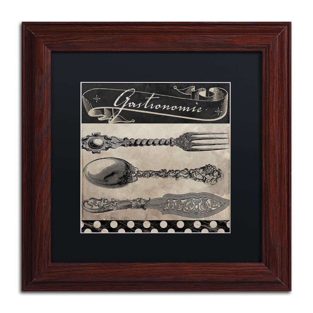 Trademark Fine Art ALI4241-W1111BMF Bistro Parisienne II Artwork 11x11