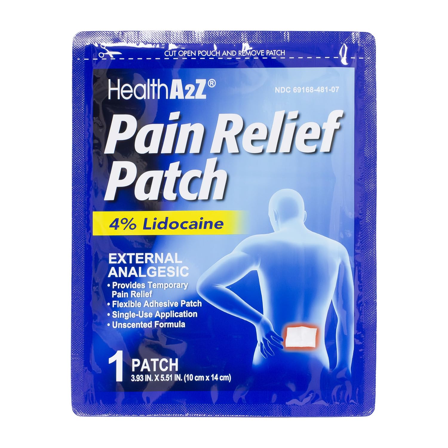 HealthA2Z® Lidocaine 4% Pain Relief Patch, Unscented, 30 Patches — Amazon image 5