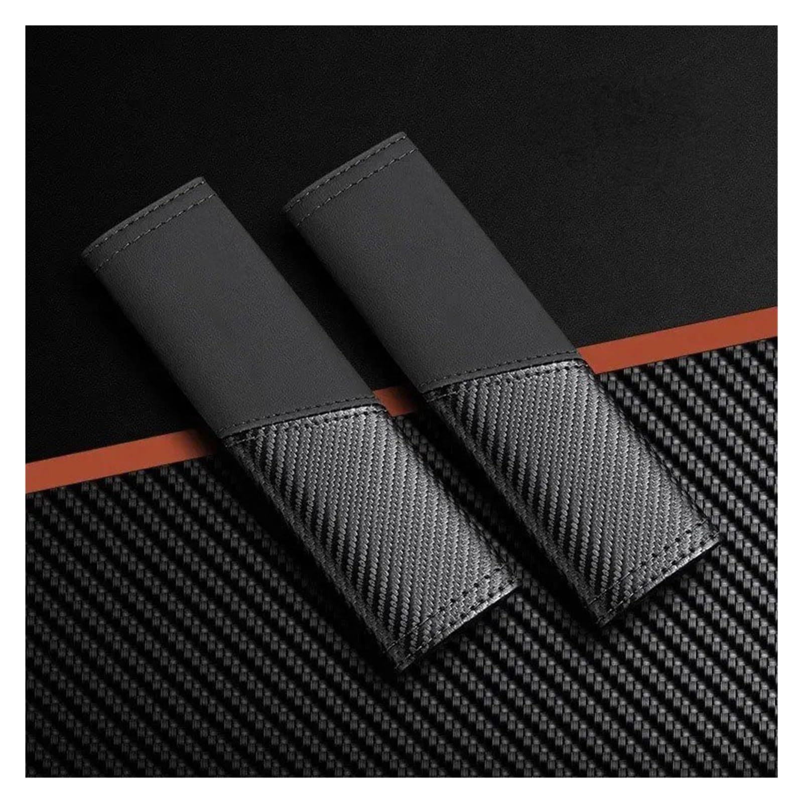 Almohadilla cinturón Para BMW Para M E46 E90 E60 E36 F07 F30 F34 Para M2 Para M3 Para M5 E87 Almohadilla Para Cinturón Hombro Para Asiento Protector de cinturón(2pcs)
