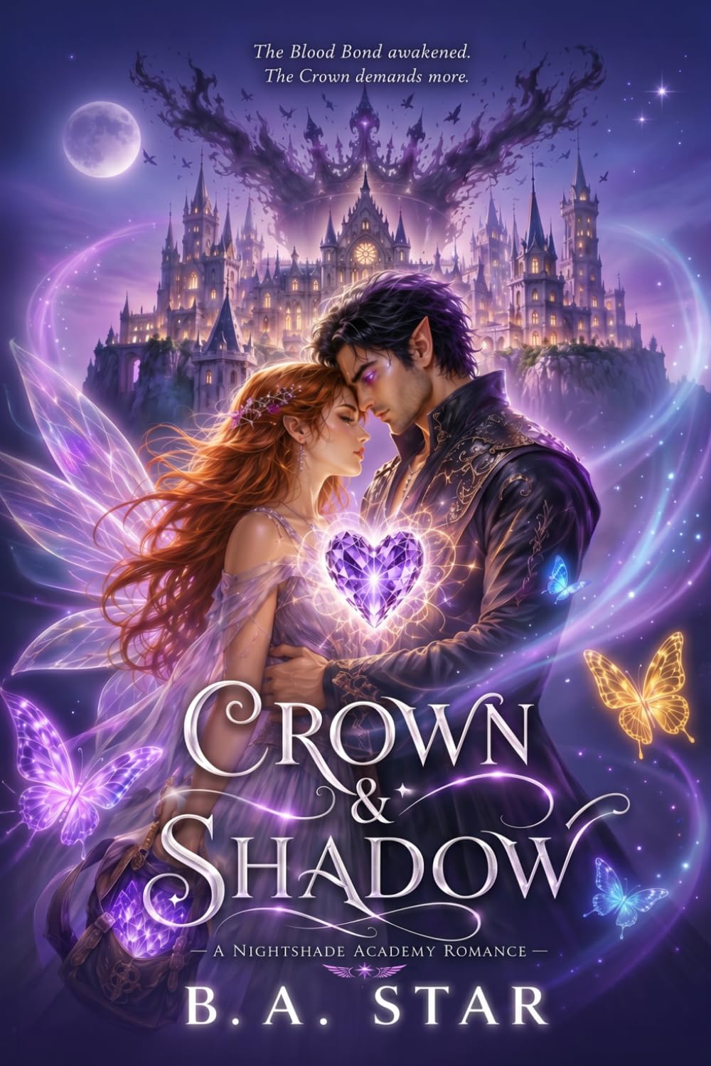 Crown & Shadow: A Nightshade Academy Romance