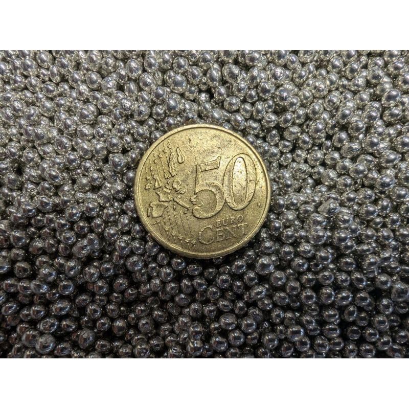 Boules d'étain 99,9% métal Sn pour fabrication artisanale de figurines et bijoux maison 1 kg