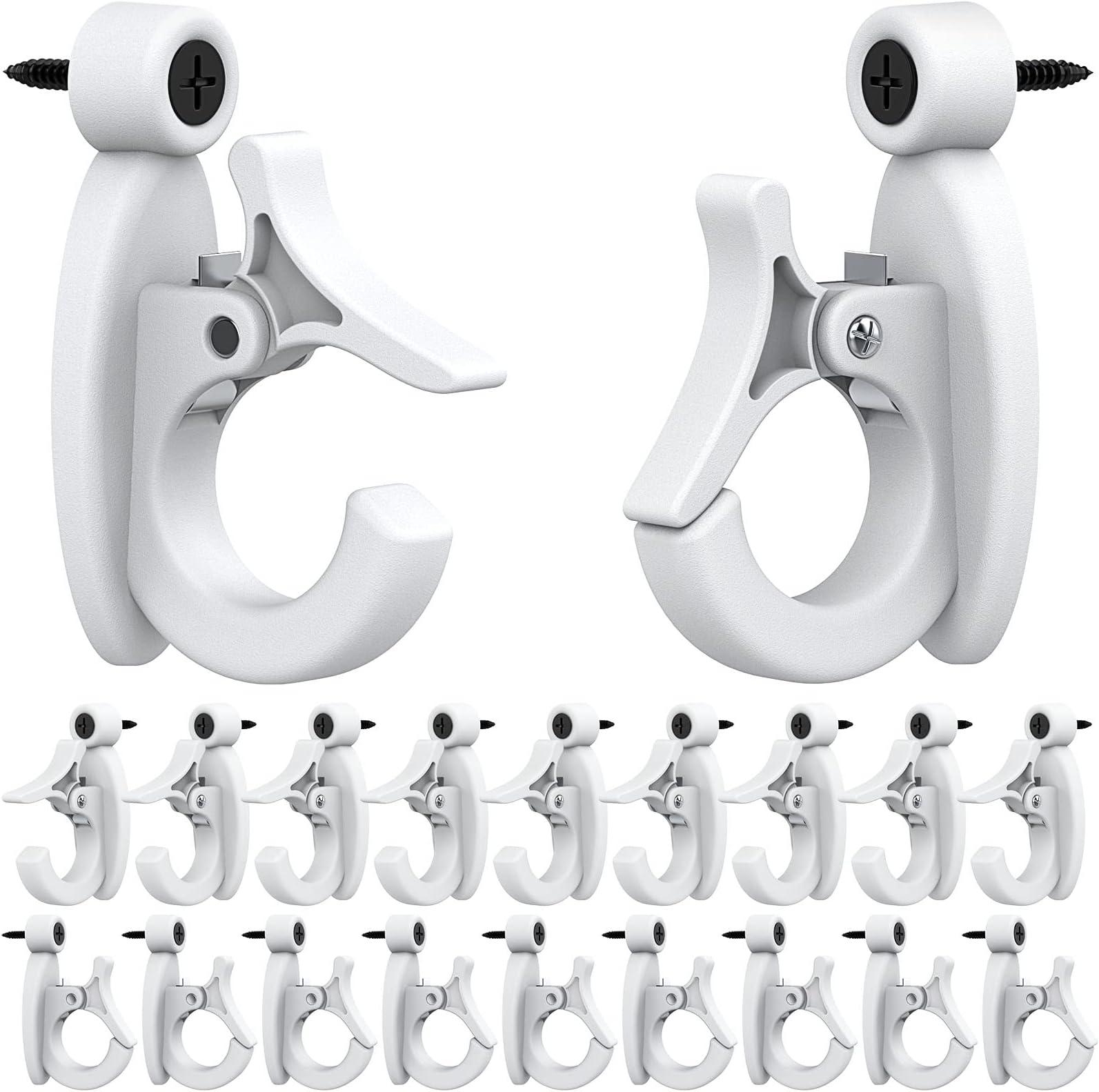 Elrswy Light Hanger Hooks,String Light Hooks,Screwin Hooks