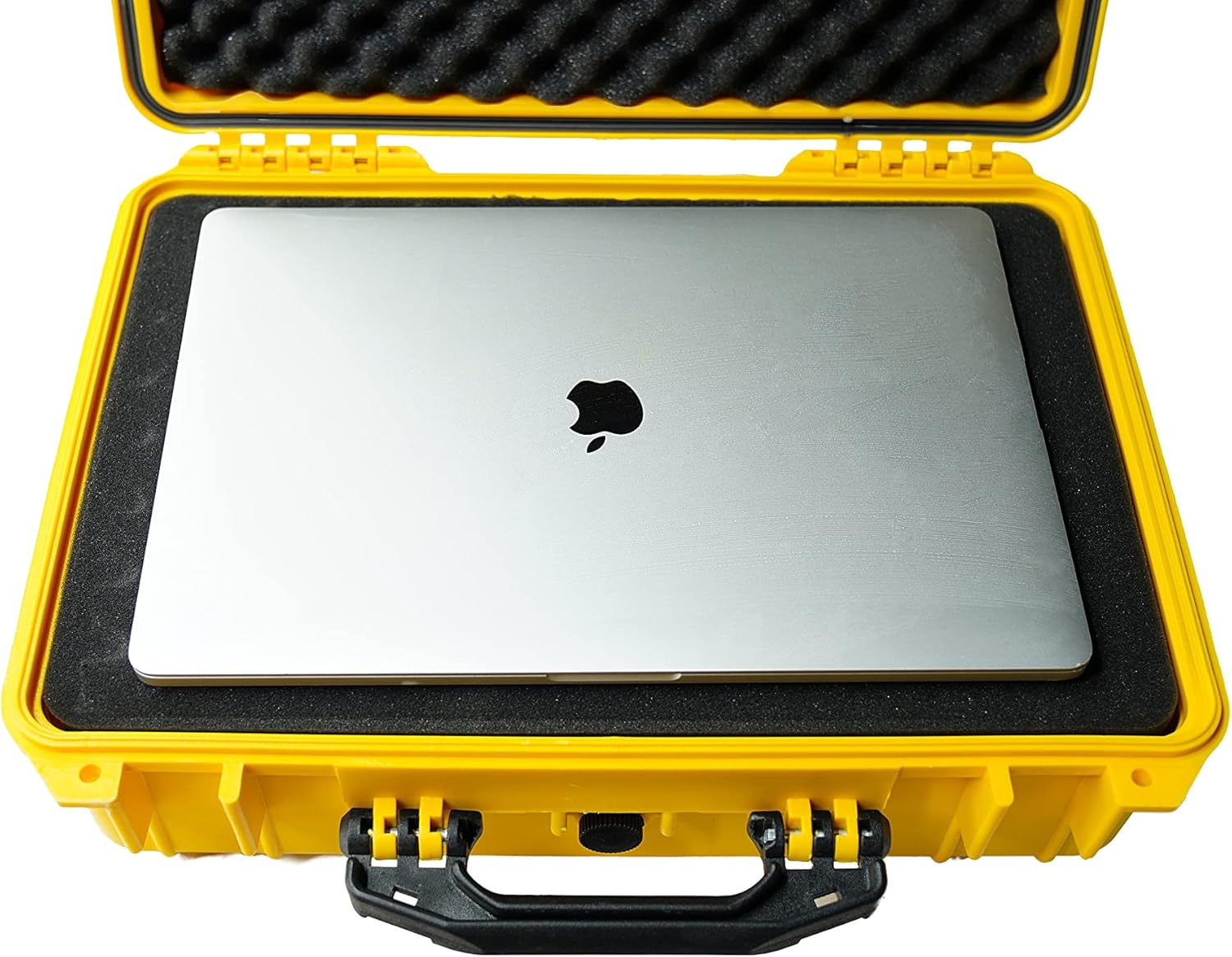 MEIJIA Portable Waterproof Hard Camera Case, Dry Case with Customizable Fit Foam, Protection for camera, drones,telescopes,18.5 x14.06x6.93inches(Yellow) - Image 6
