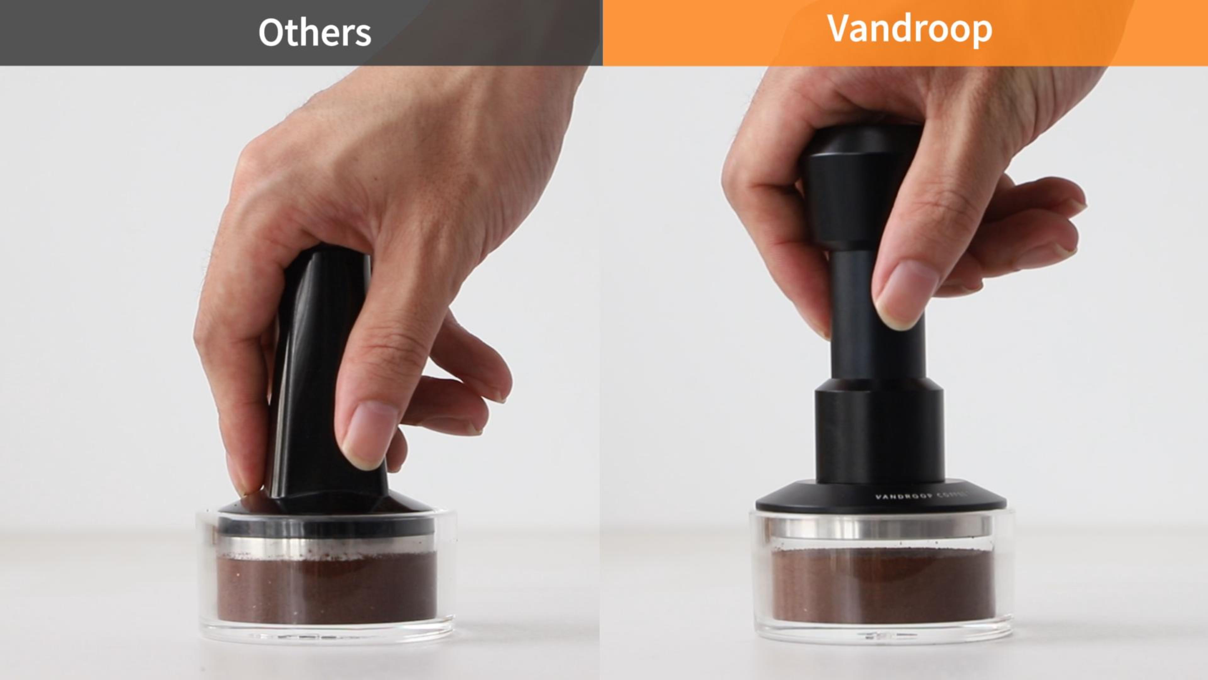 Amazon｜Vandroop エスプレッソタンパー 51mm 25-35lbs 調整可能