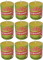Kit 9 Velas Citronela 90g Cada Master
