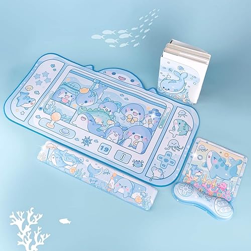 Miniatura 5 de BelugaDesign Moon Bookends  Parada de libro con cara de moño pastel de marinero rosa y amarillo  Decoración hueca de metal para niños y mujeres