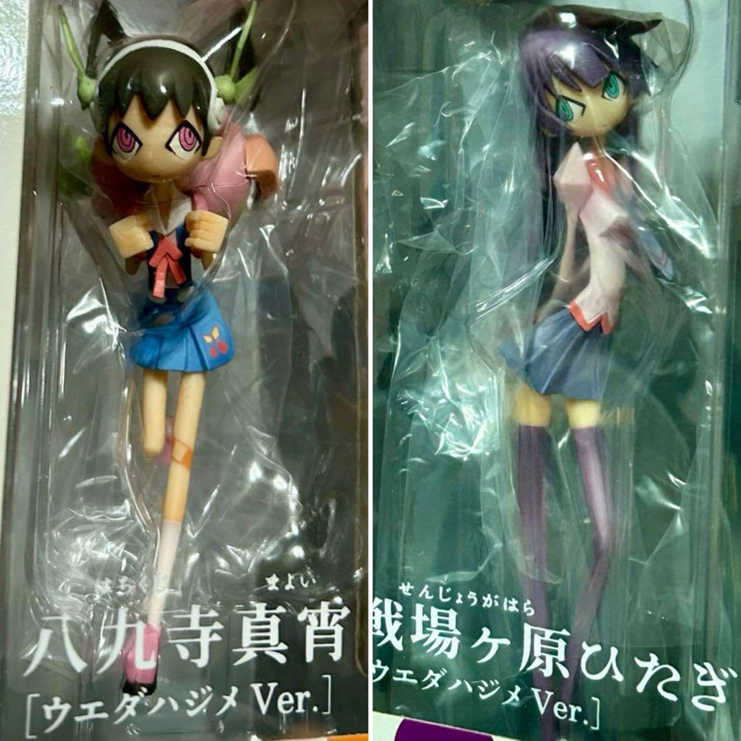 Amazon.co.jp: 物語シリーズ ウエダハジメVer 八九寺真宵&戦場ヶ原ひた 