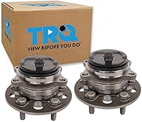 Vista 269 de TRQ Par de conjunto de cubo de cojinete de rueda delantera izquierda derecha, 2 piezas compatible con Lexus GX460 2003-2009 GX470 2003-2023 Toyota