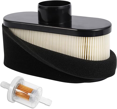 11013-7047 Kit de filtro de aire para cortacésped Kawasaki FR651V FR691V FR730V FS481V FS541V FS600V FS651V FS691V FS730V, reemplaza OEM 11013-0752