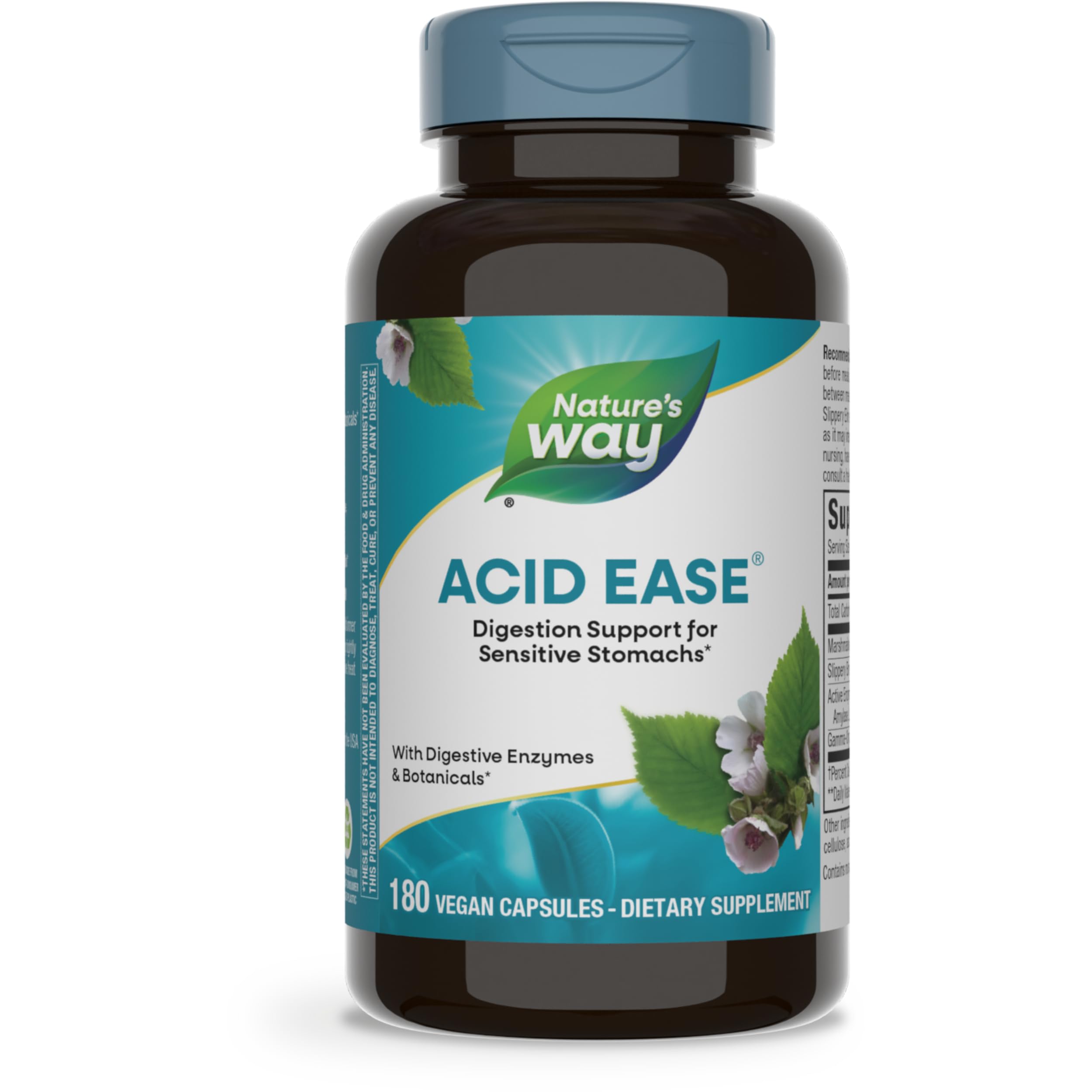 Nature's WayAcid-Ease, digestion formula for sensitive stomachs, 180 Vcaps