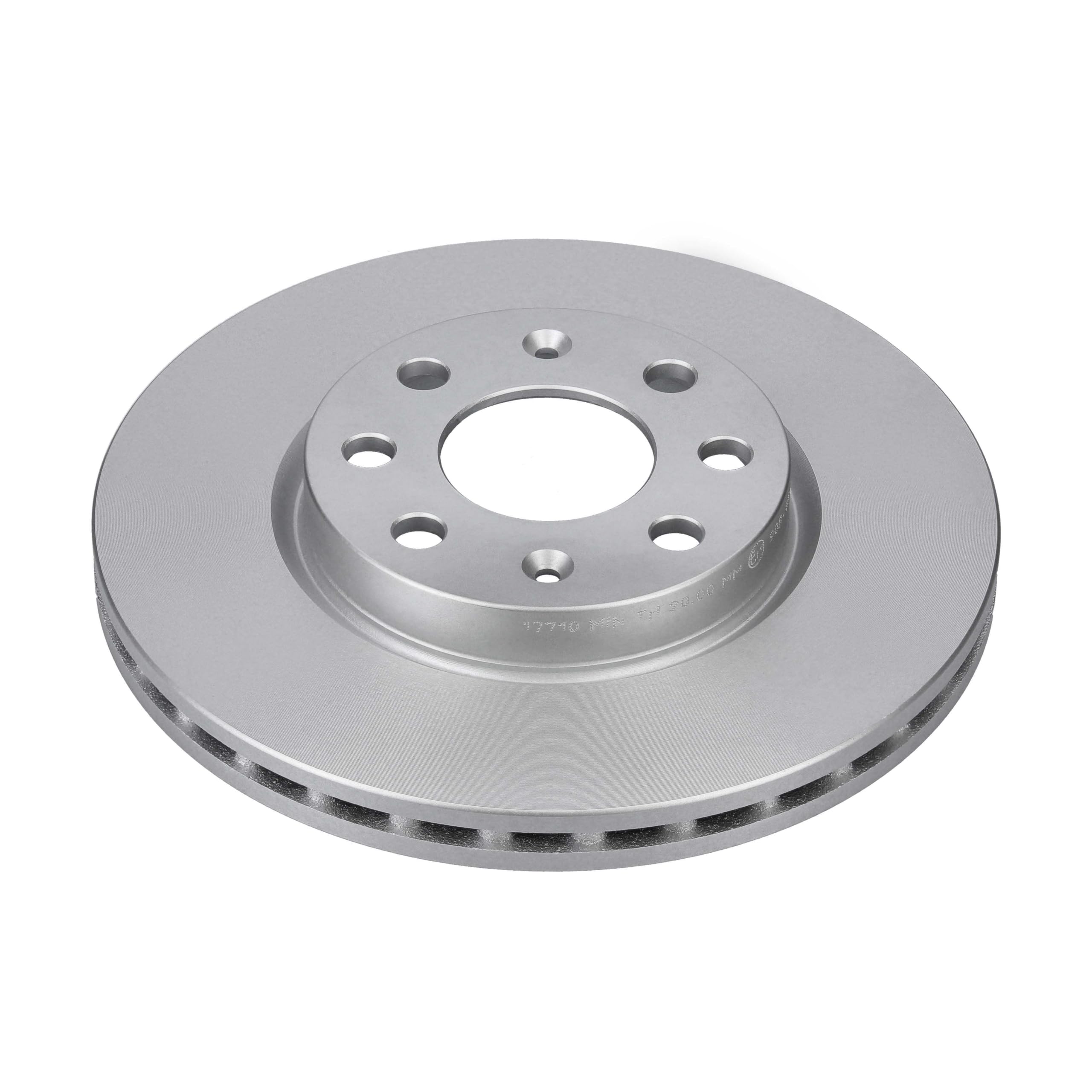 F.BECKER_LINE BREMSSCHEIBEN Ø257MM + BREMSBELÄGE VORNE FÜR FIAT PUNTO EVO